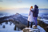 Wandern in Süddeutschlands Winterwunderland