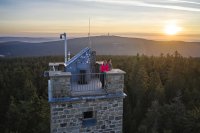 Auffahrt zum Frühling im Fichtelgebirge