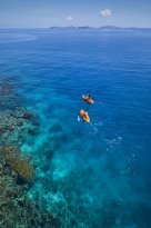 Tourism Fiji - Kajaking über dem Riff /Copyright: Tourism Fiji