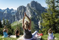 Pfronten - Yoga auf dem Berg ©Pfronten Tourismus, Deutschland abgelichtet