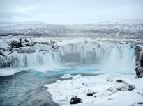 Katla Travel - Wasserfall Goðafoss, Winter