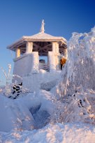 Ferienregion Fichtelgebirge - Kösseineturm im Winter