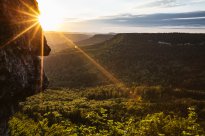 Albstadt Tourismus - Sonnenuntergang am Hangender Stein, Onstmettingen © Albstadt Tourismus
