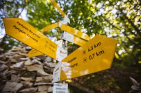 Albstadt Tourismus - Traufgang Felsenmeersteig Ruine Schalksburg © Albstadt Tourismus